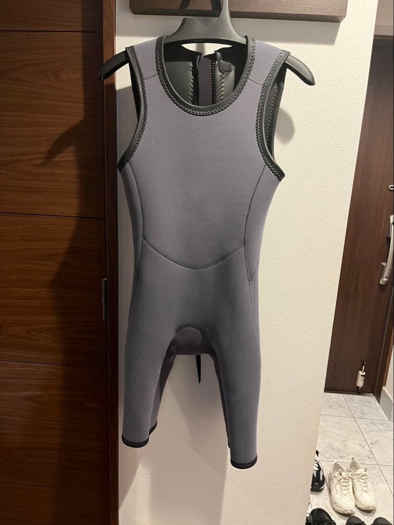 未使用 RASH ショートジョン M/L 湘南購入品　サーフィンインナー↓