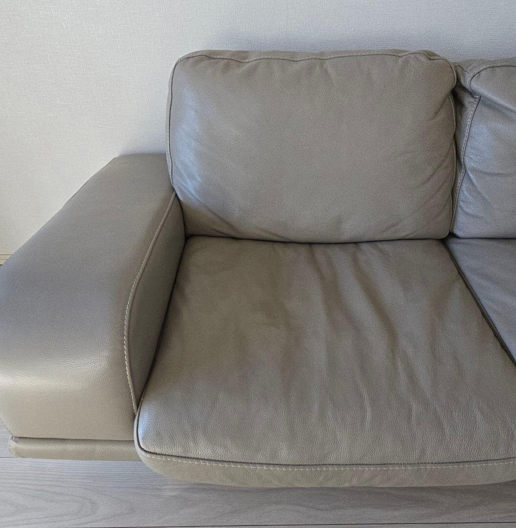 大幅値下げ!!ACTUS レザーソファ 2人掛け W180cm
