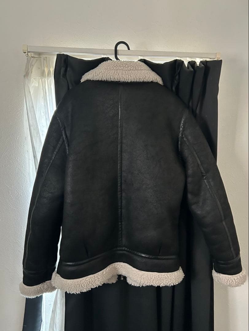ZARA ムートンジャケット　B-3 L