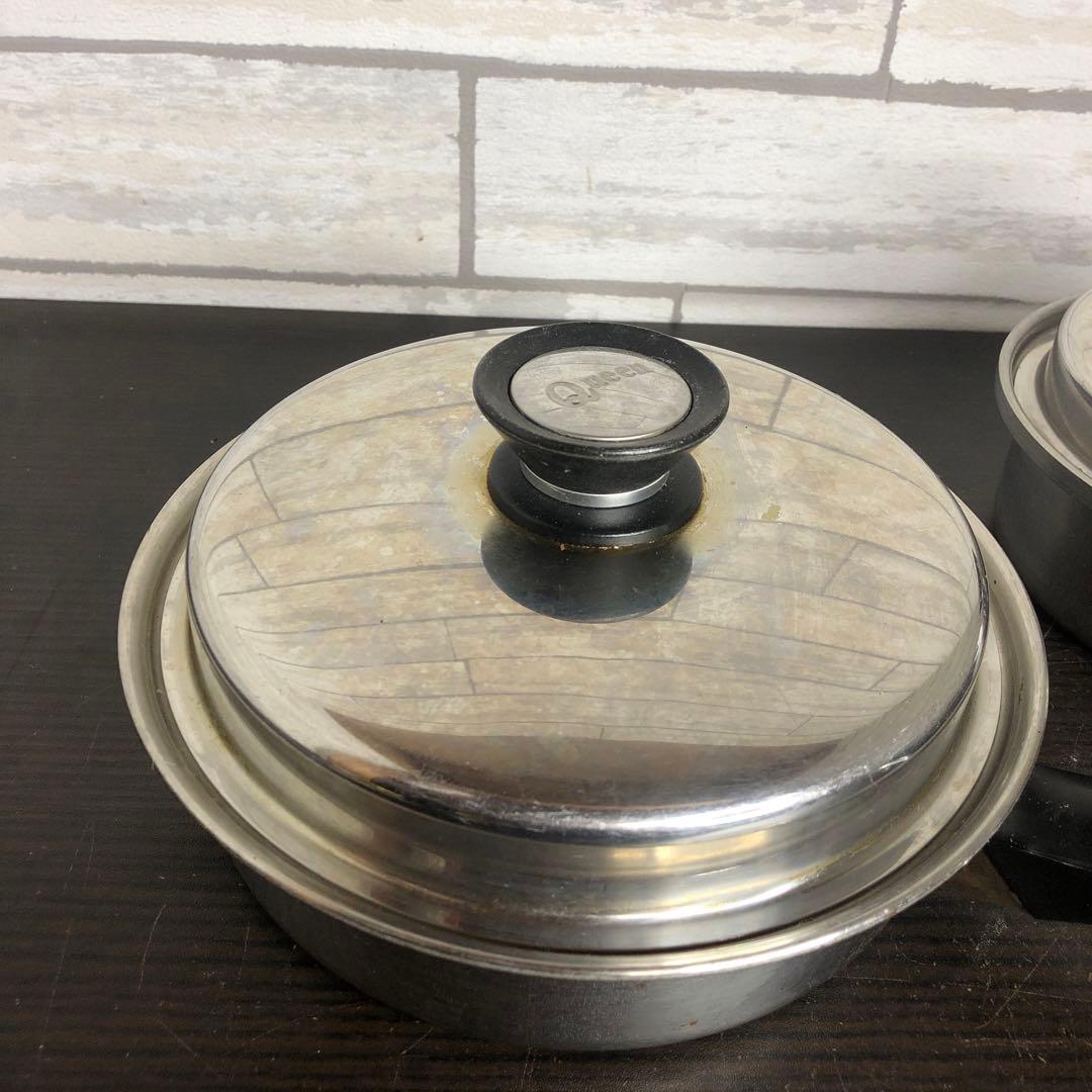 アムウェイ　クィーンクック　片手鍋　ソースパン　2個セット