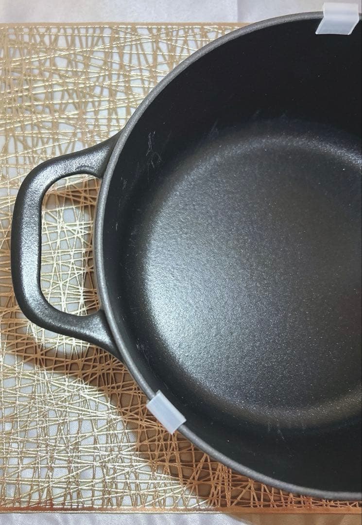 新品 シャスール サブライム ラウンドキャセロール 20cm ノアールブラック