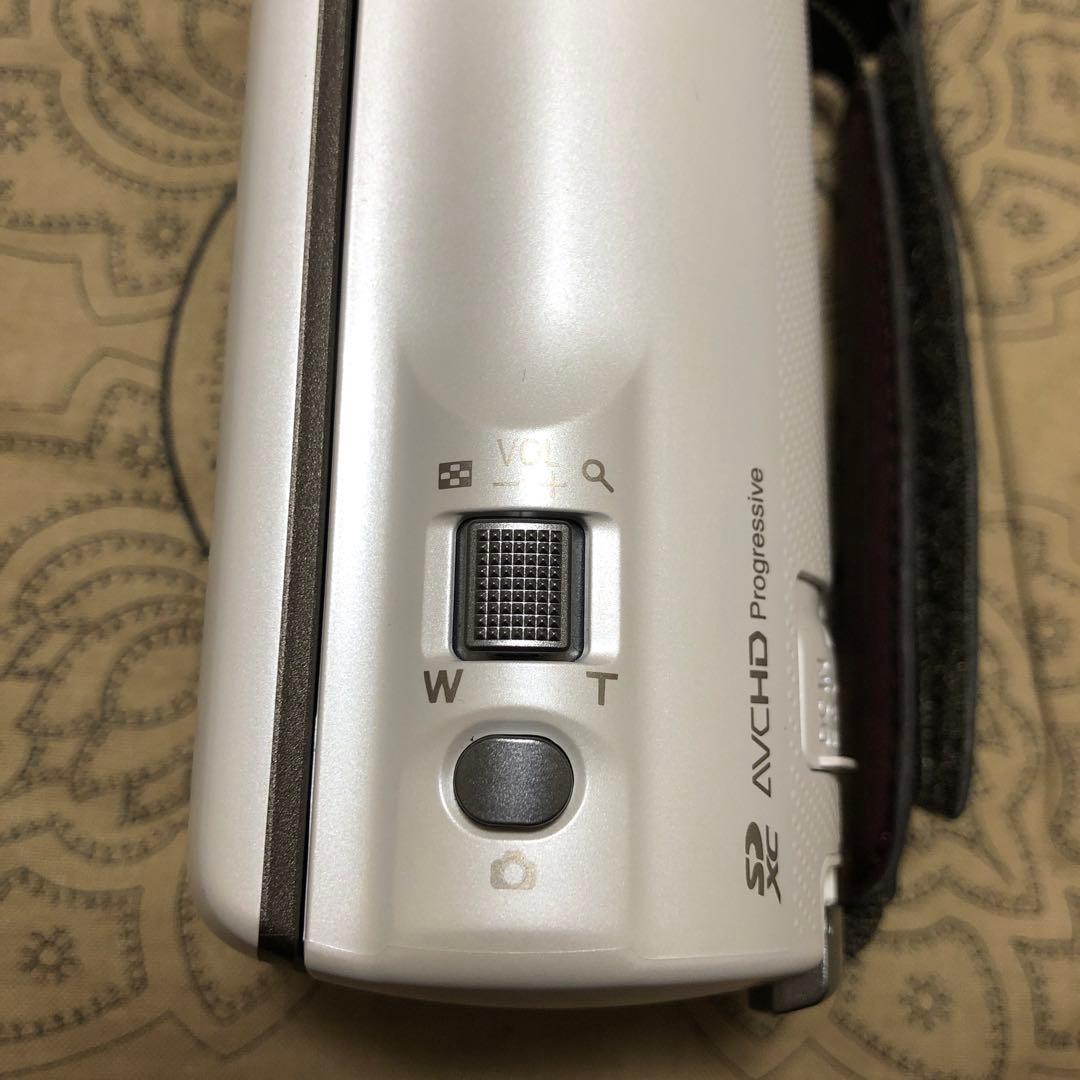 極美品 Panasonic HC-V360M ホワイト ビデオカメラ