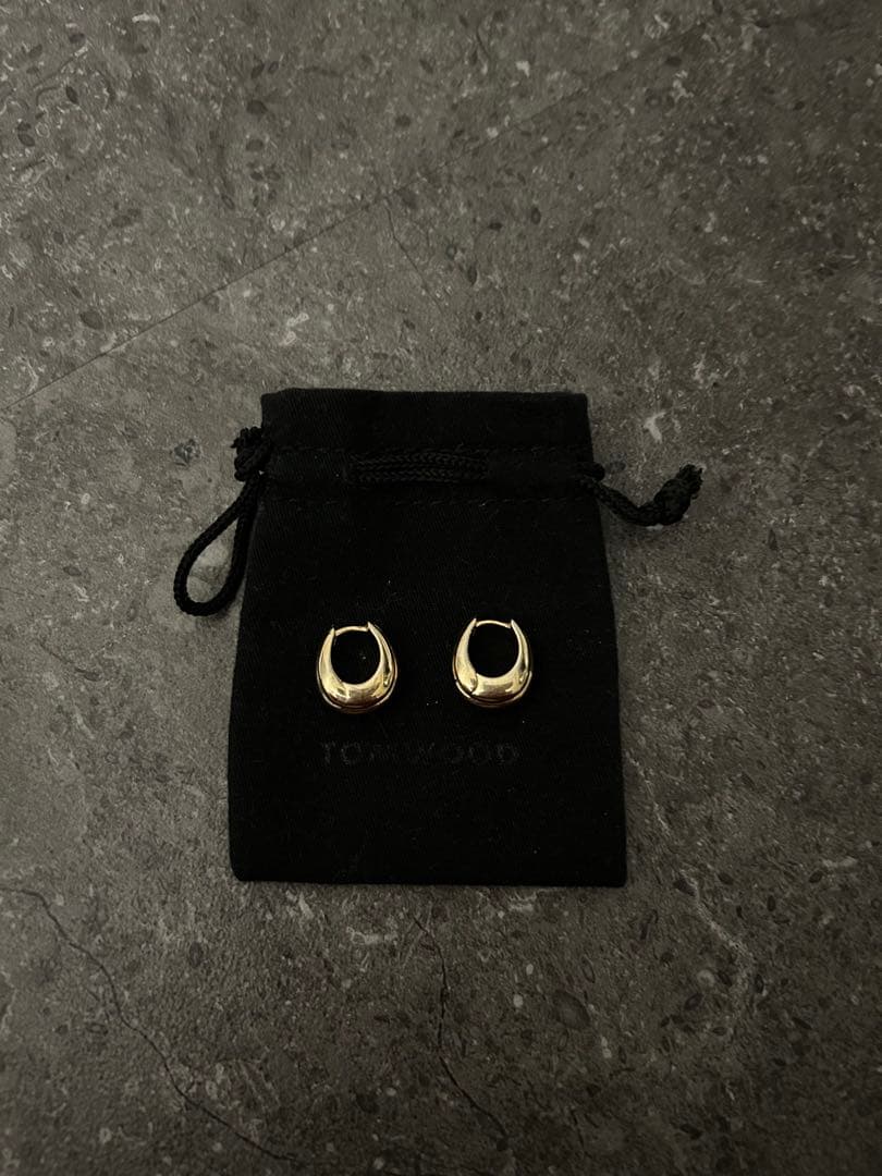 【美品】TomWood Ice Hoop Line ゴールド
