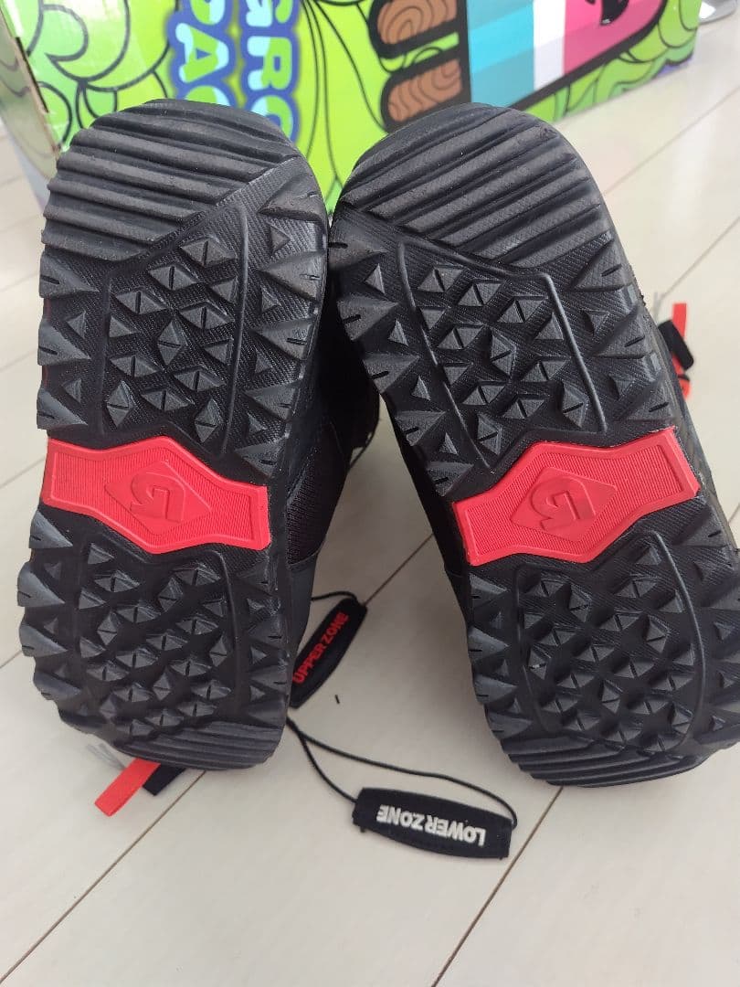 Burton スノーボードブーツ ブラック/レッド
