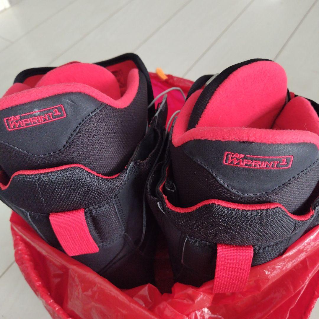 Burton スノーボードブーツ ブラック/レッド