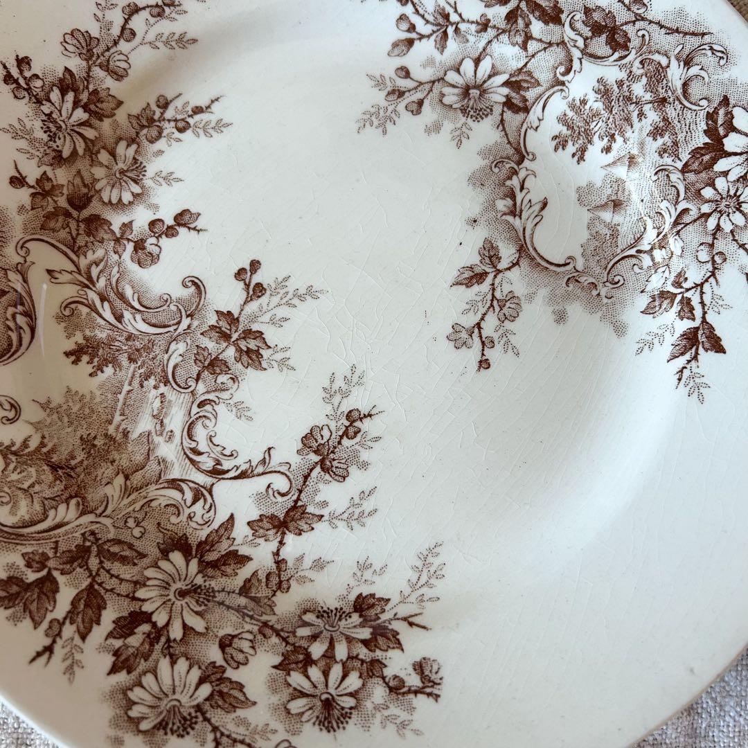 ショワジールロワ ポンパドール フランス　アンティーク 皿 食器 プレート