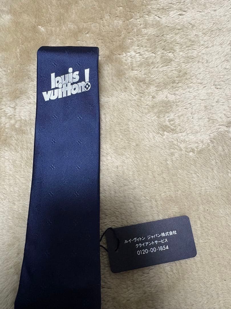 Louis Vuitton ネクタイ ネイビー