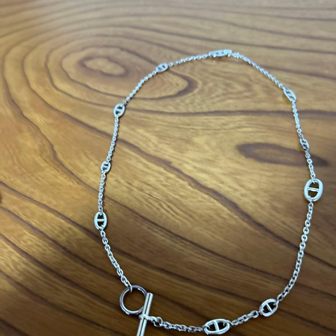 エルメス　ネックレス　ネックレス ファランドール80 シェーヌダンクル