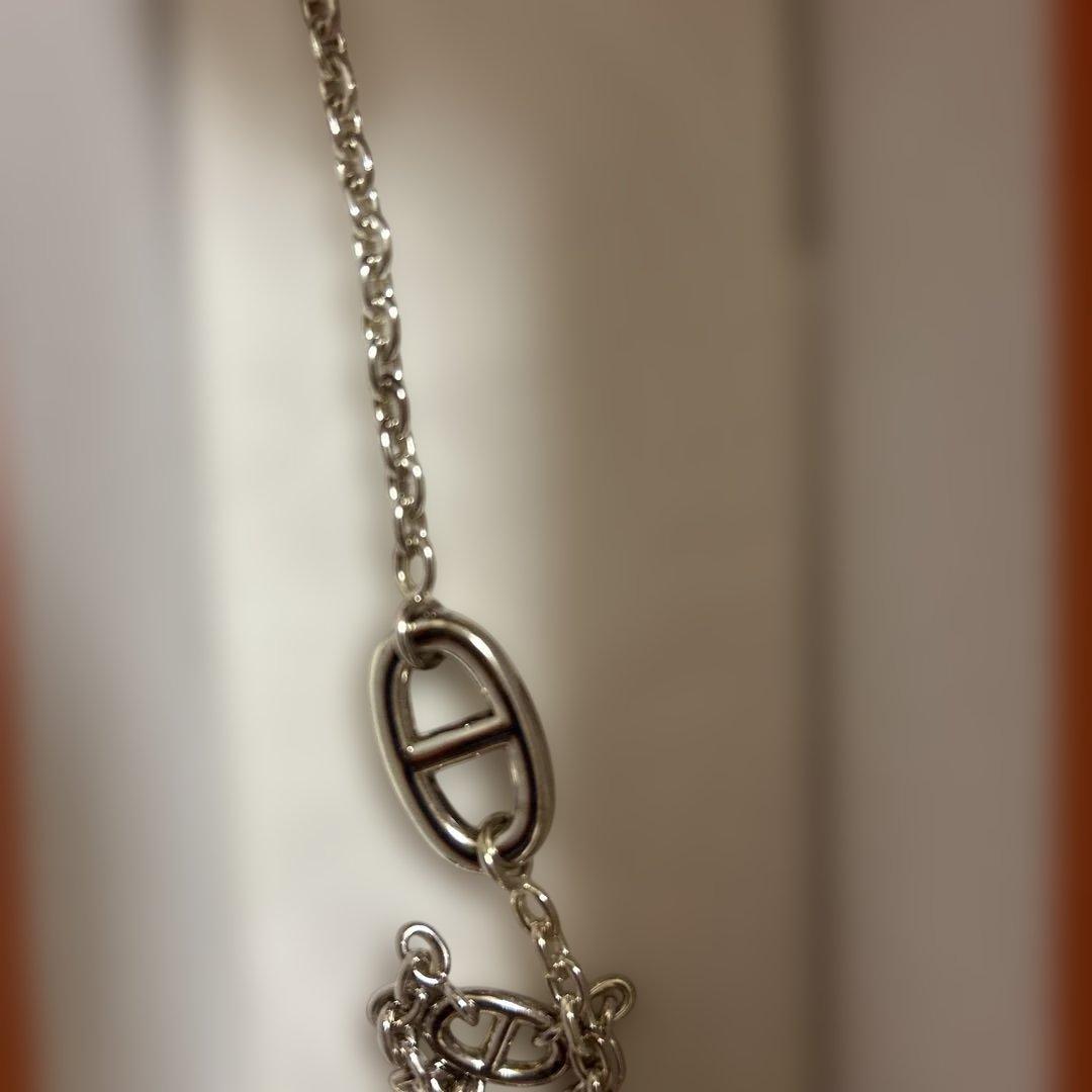 エルメス　ネックレス　ネックレス ファランドール80 シェーヌダンクル