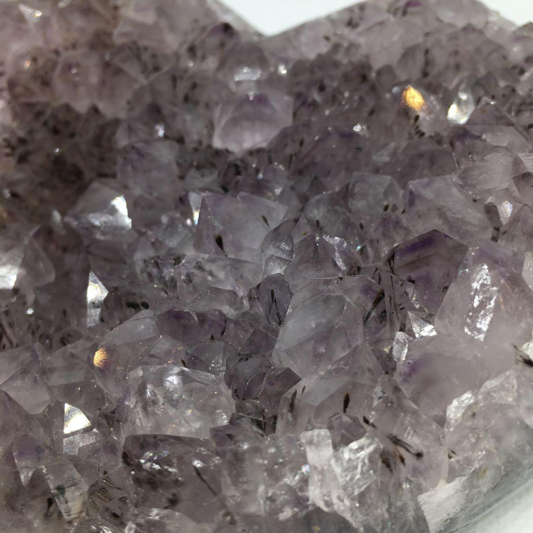 アメジストハート✨ハート型の専用台座付き✨