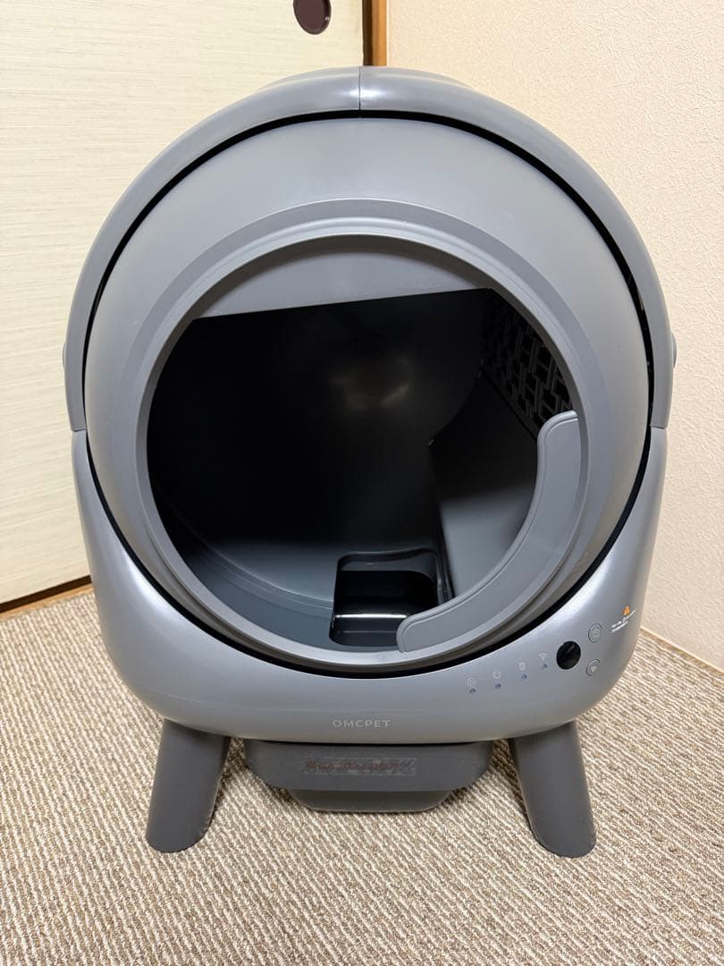 全自動トイレ　猫