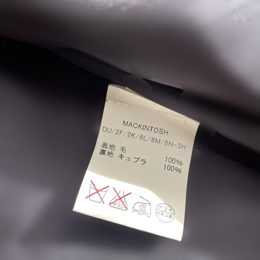 定価約14万 サイズ36 マッキントッシュ ステンカラーコート ウール 美品