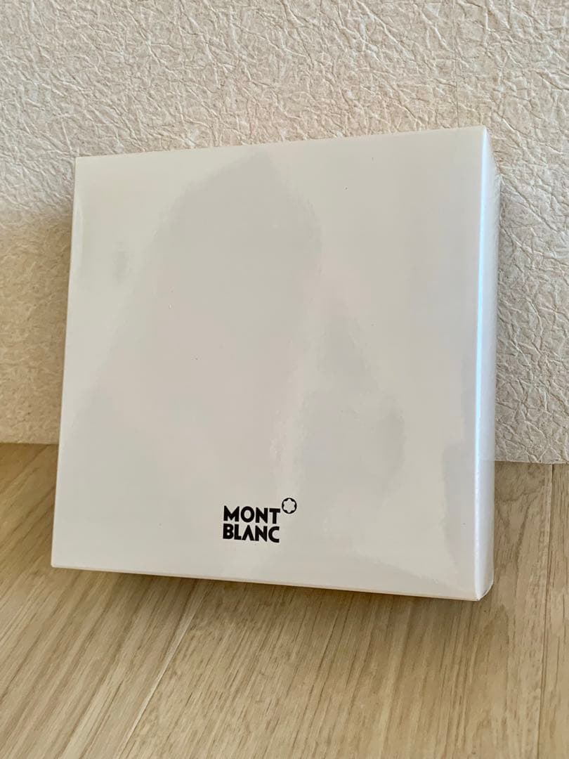 モンブラン　リバーシブルベルト　黒/青