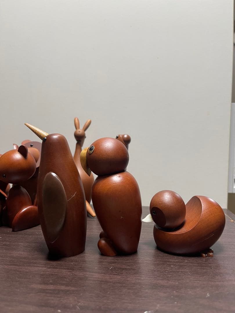 ロイヤルペット 木製 置物 オブジェ 北欧雑貨 ウッドアニマル フィギュア