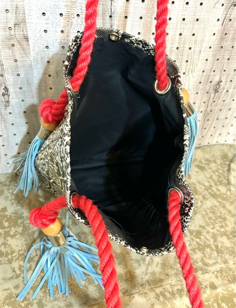 希少 渋谷龍太 BANZAI ヘビ柄 トートバッグ 限定品