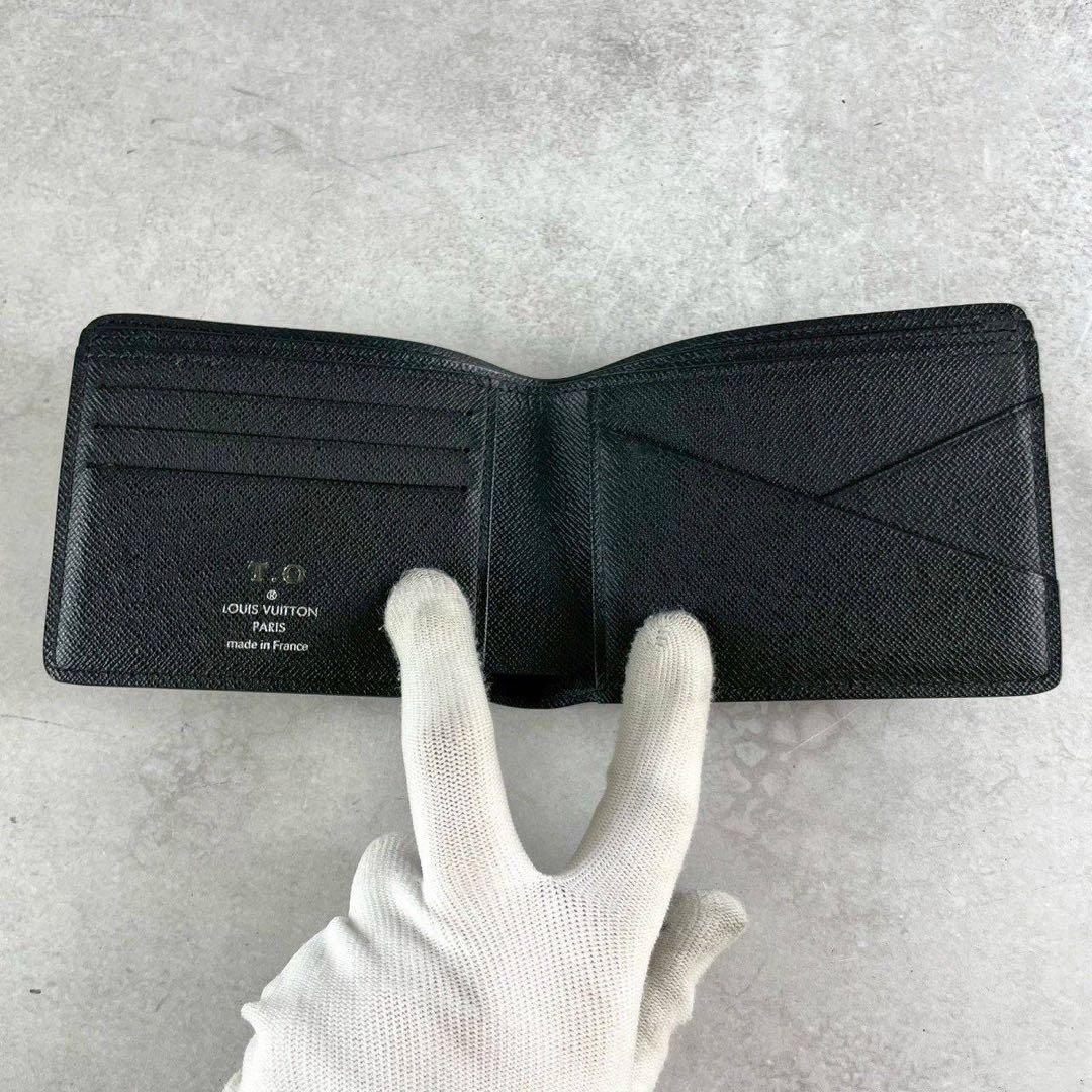 美品　ルイヴィトン モノグラム　エクリプス ポルトフォイユ　ミュルティプル　黒