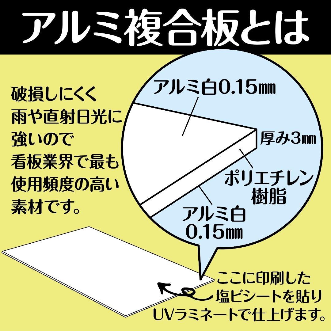 ryuuu✦225✦ショップ様用看板製作✦76cm×80cm✦お持込ロゴ有