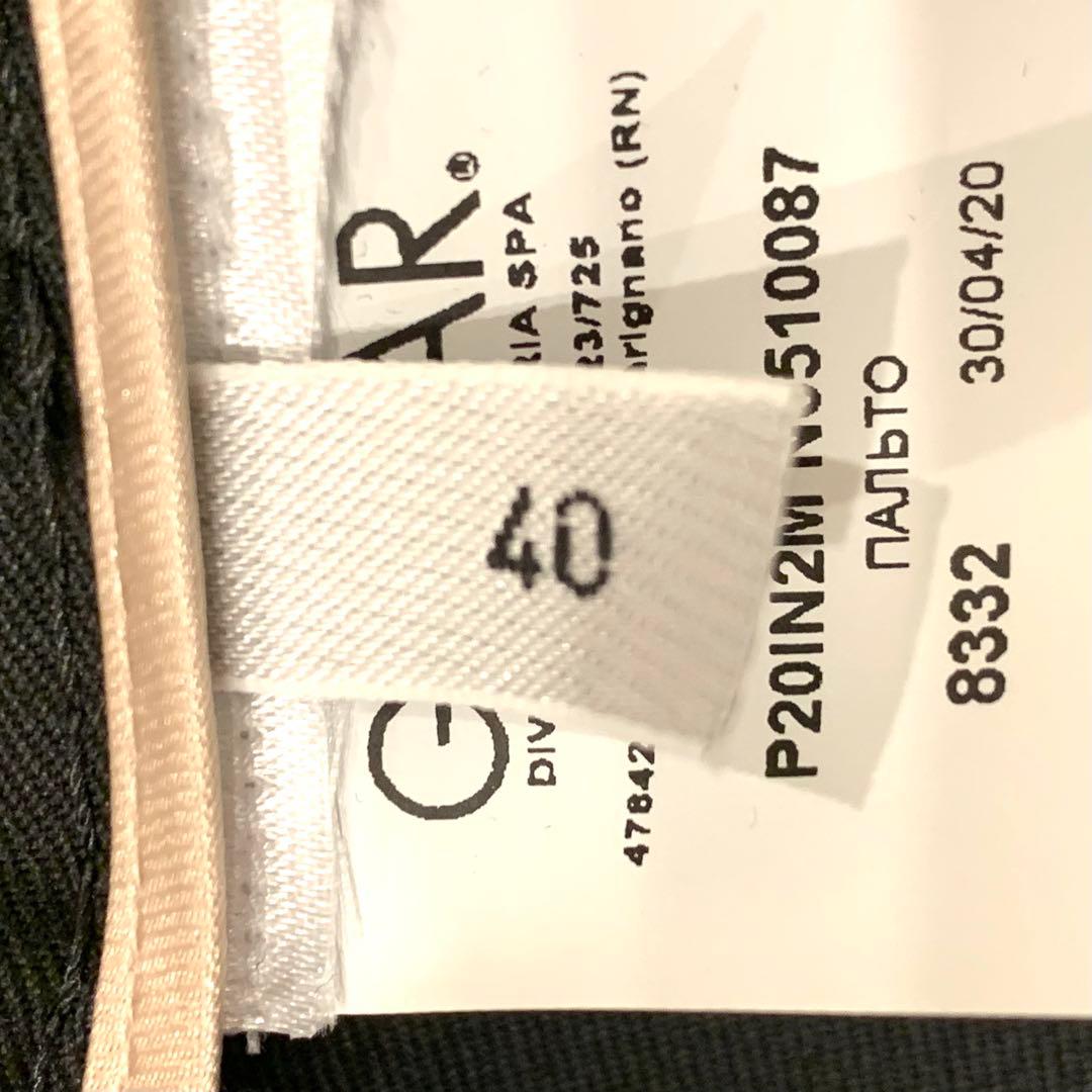 ☆美品☆N°21 ビッグロゴ トレンチコート ウィメンズ 40 BLK