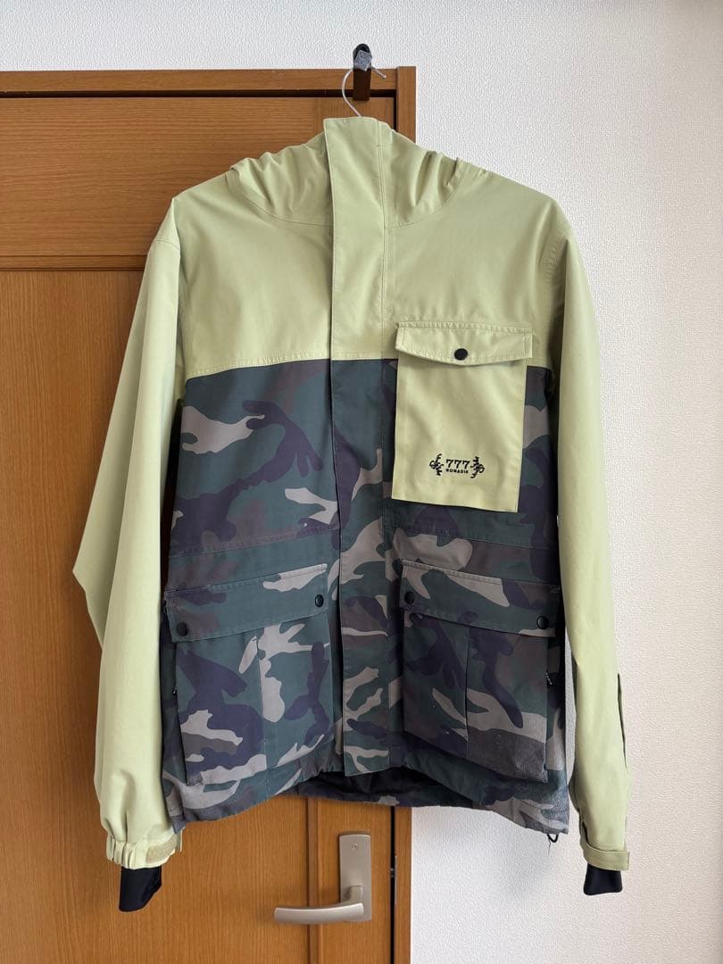 777 NOMADIK スノーボードウェアジャケット　L