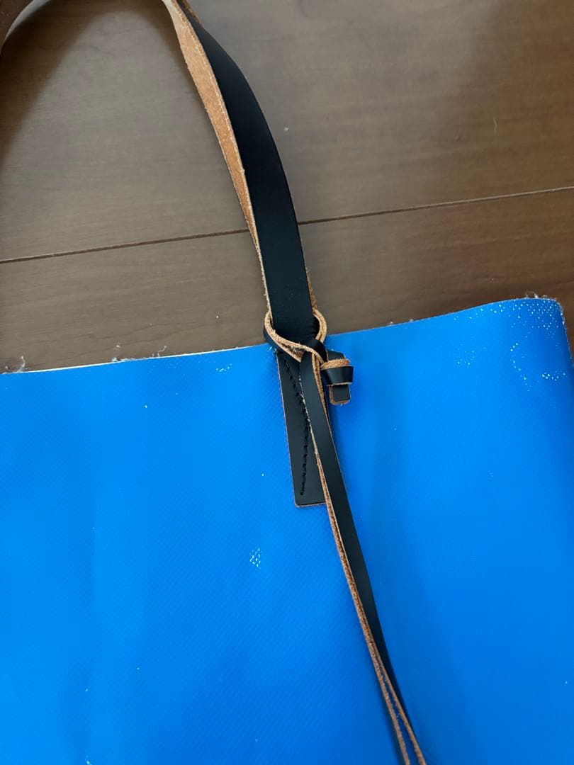 MARNI トートバッグ　青　マルニ