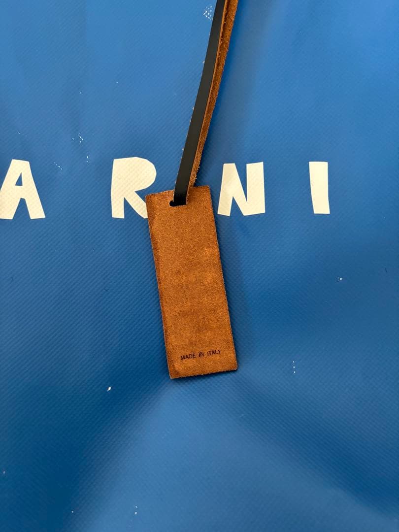 MARNI トートバッグ　青　マルニ