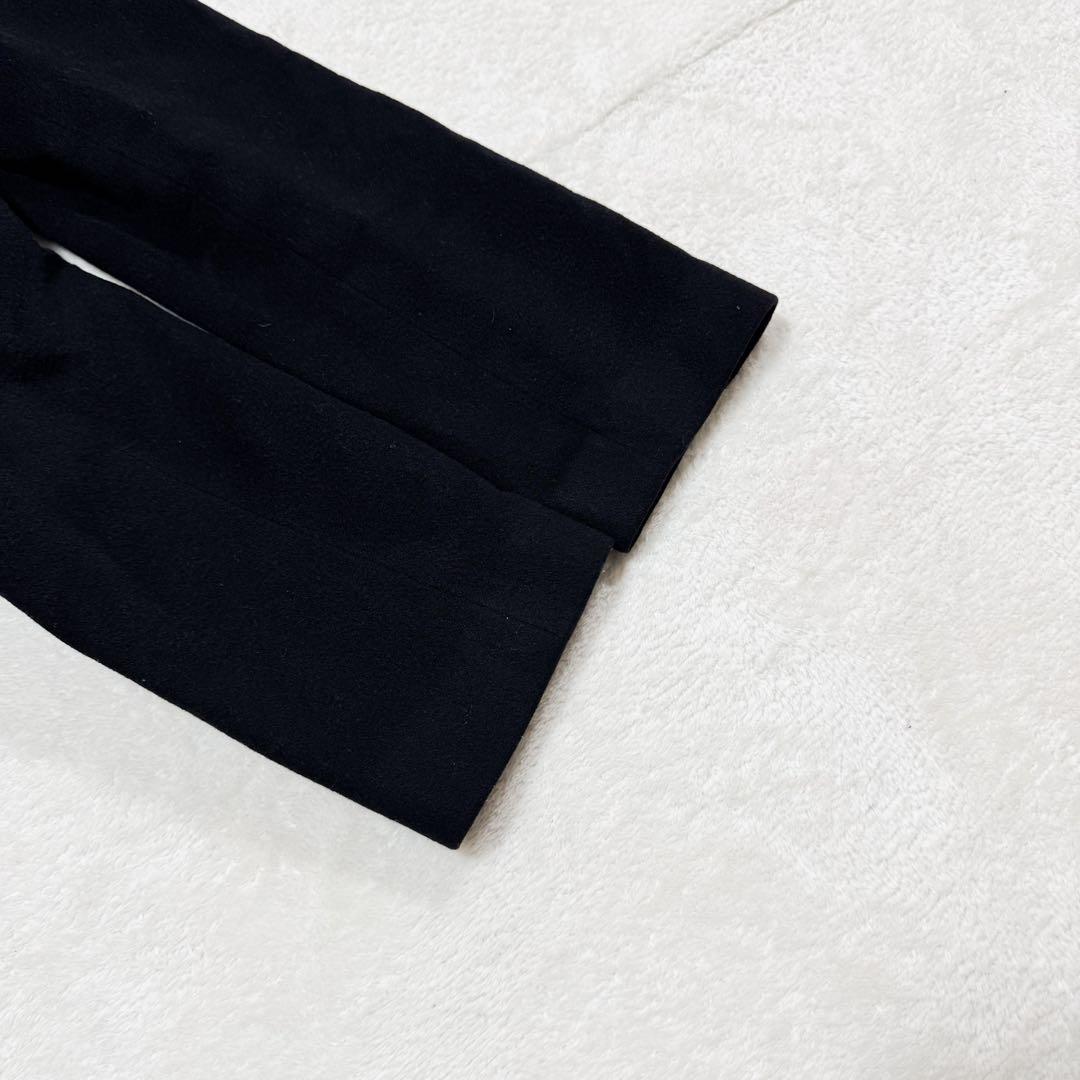 美品 トゥモローランド コレクション カシミヤ100% ノーカラー コート 36