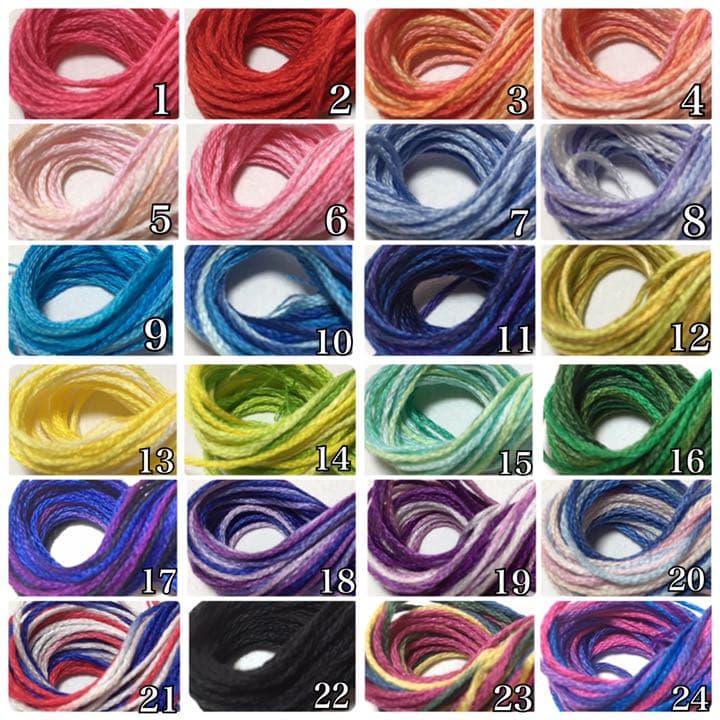 ¥450～粒イニシャル オーダー受付中 ミサンガ アンクレット