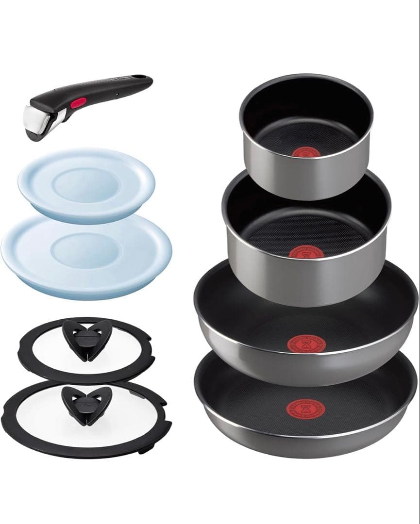 T-fal 鍋・フライパン9点セット ガス火専用