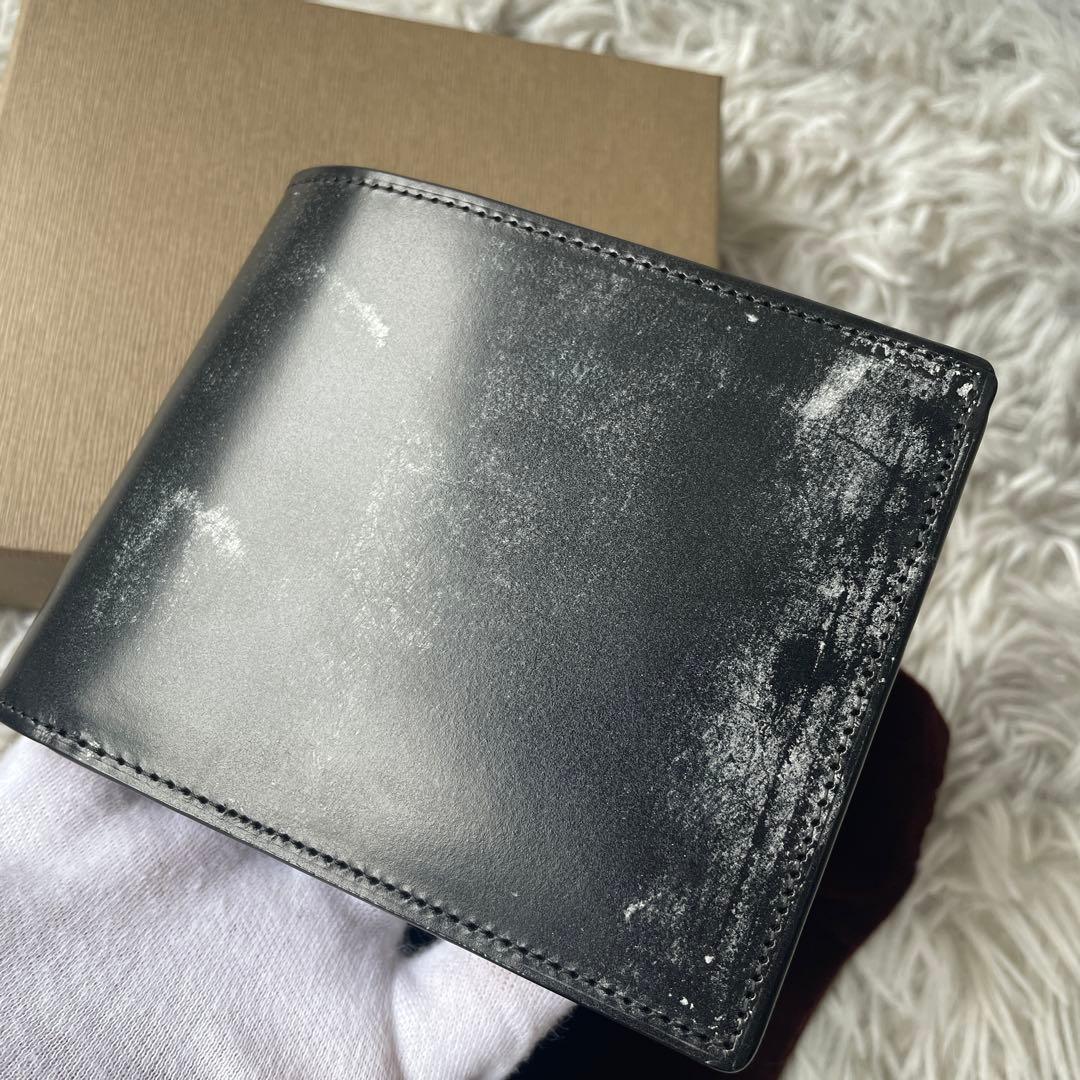 【未使用レベル】ココマイスター 二つ折り財布 ブライドル