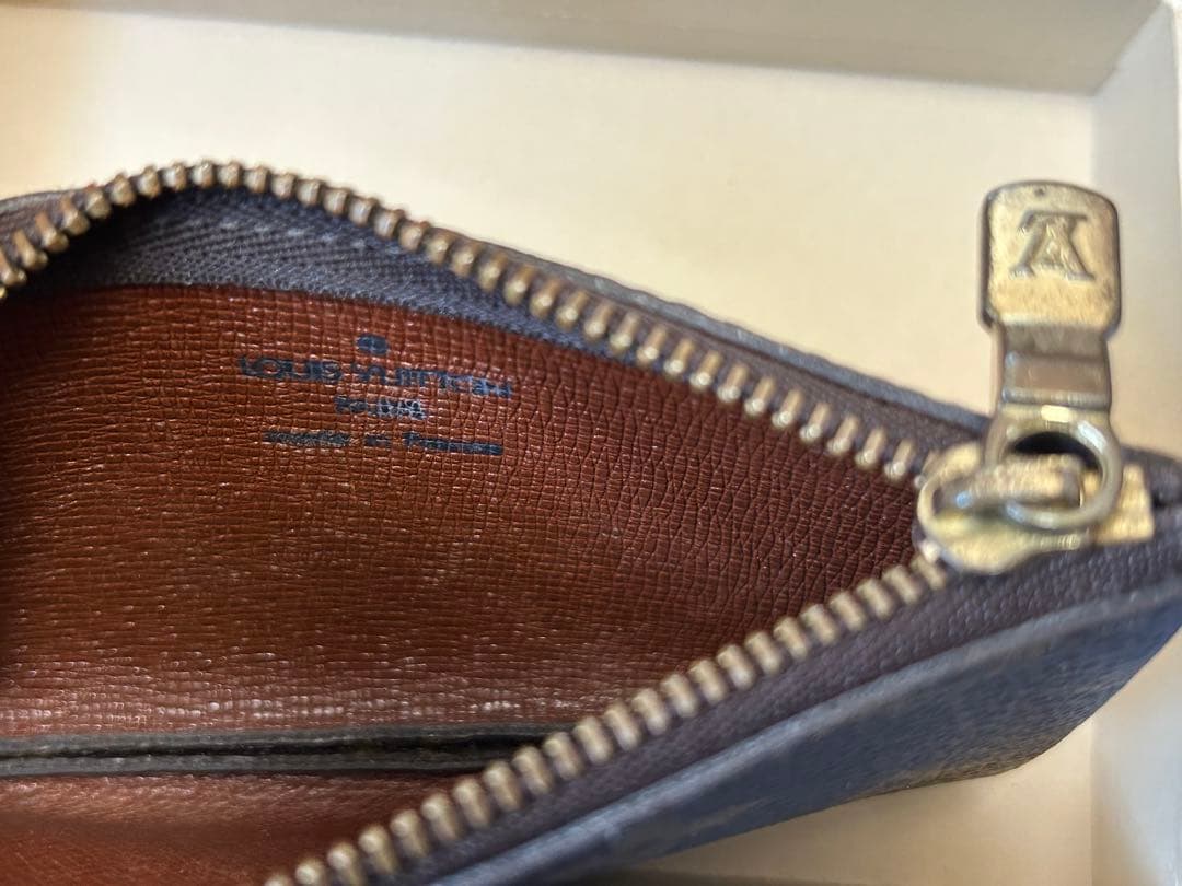 (未使用に近い)ルイヴィトン カードキーケース ポシェット・クレ