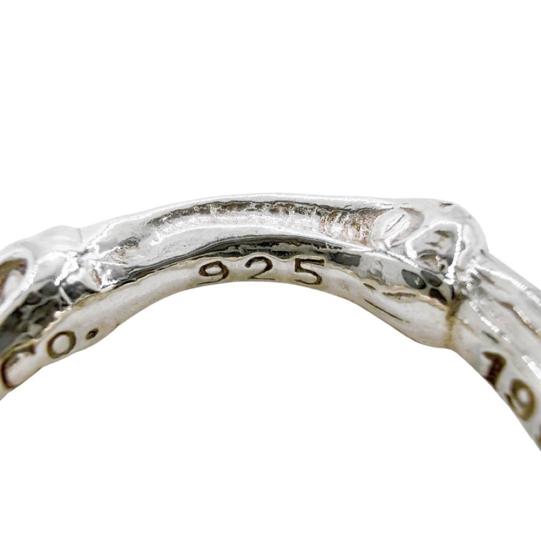 【美品】オールド ティファニー バンブー リング シルバー 925 11号 刻印