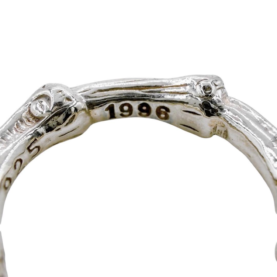 【美品】オールド ティファニー バンブー リング シルバー 925 11号 刻印