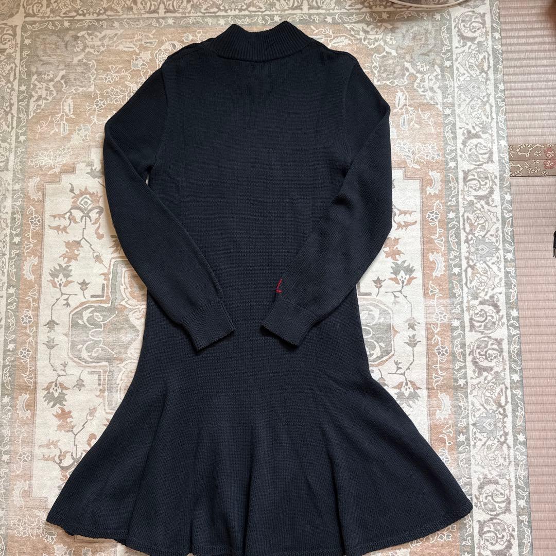 Polo Ralph Lauren ガール　ベア刺繍フレアドレス XL 160