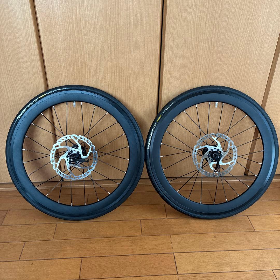 ミニベロ用451ディスクブレーキホイール