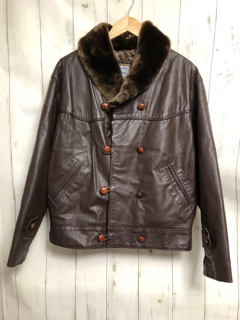 90s ERIKSON'S エリクソンズ レザージャケット フランス製