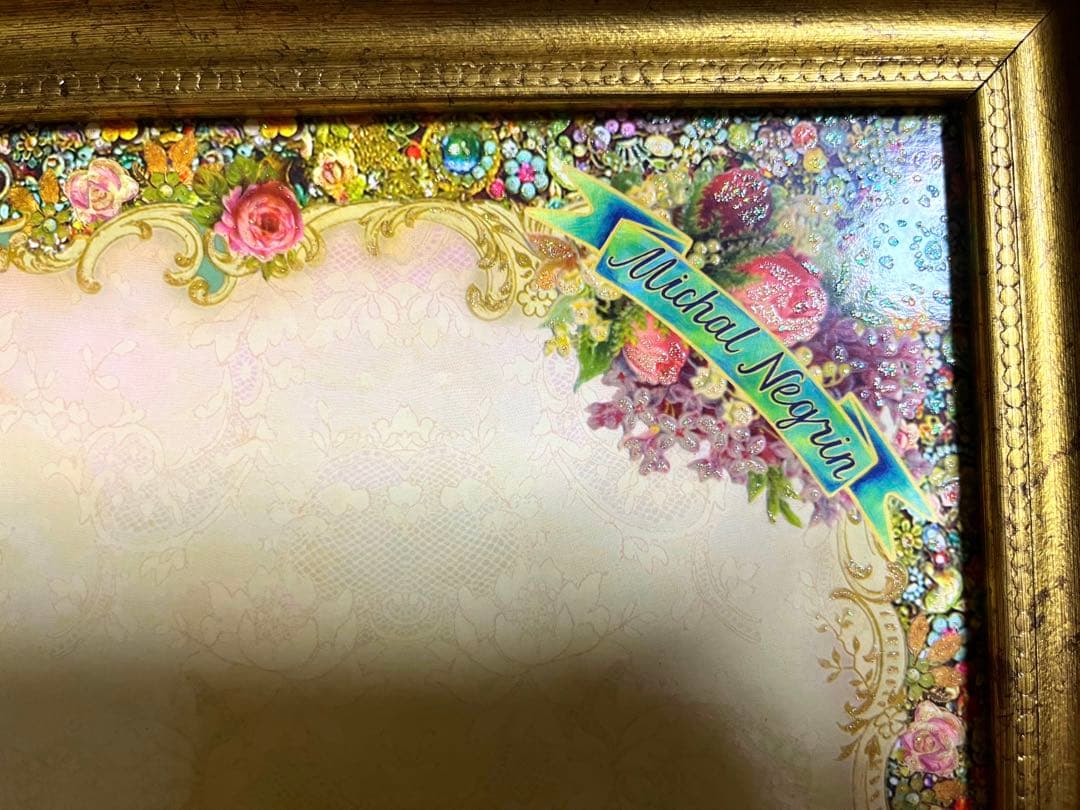 新品　ミハエルネグリン　マグネットボード　マグネット×３個付き　ロココ