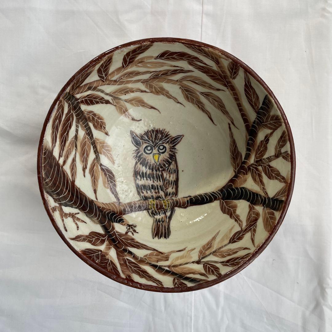 南島焼き　大きめ丼　マカイ　新品未使用品