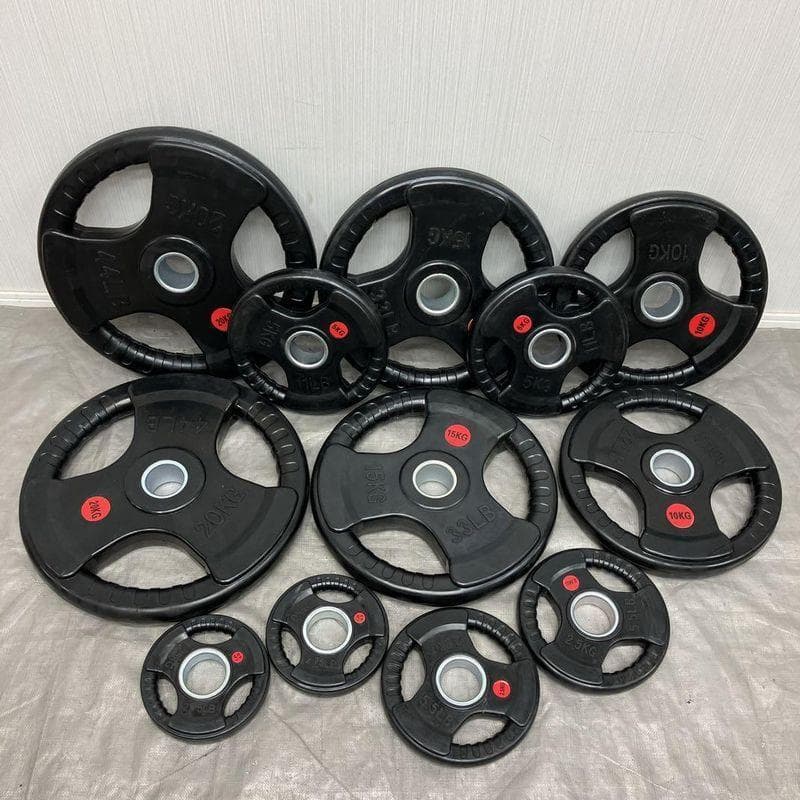 @bpp★40kgセット 合計10枚 バーベルプレート