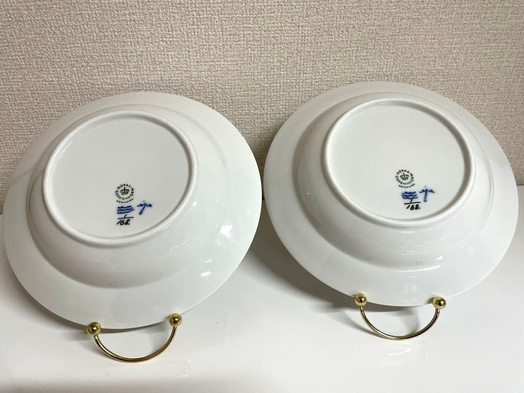 【美品3セット】ロイヤルコペンハーゲン ブルーフルーテッド プレイン3セットx2