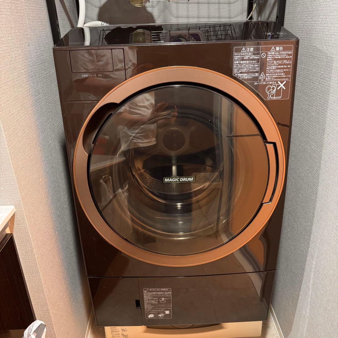 東芝　右開き マジックドラム　ドラム式洗濯乾燥機　TW-117X5R