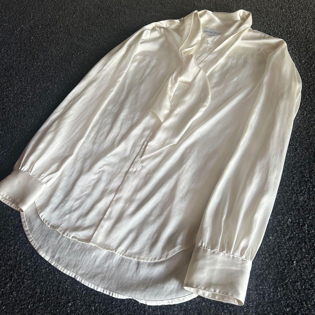 トップス 00s archive BUFFALO BOBS bow tie shirt