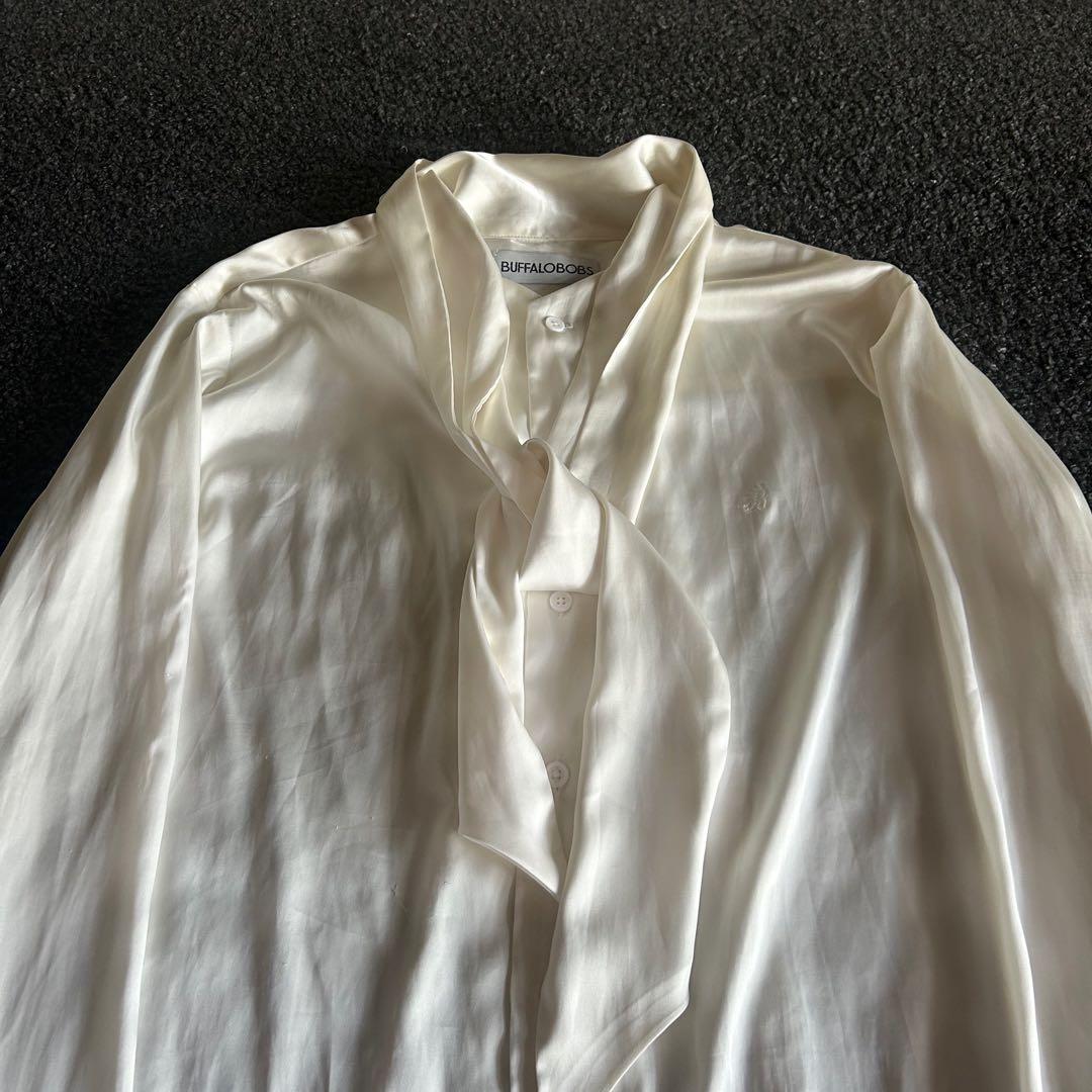 トップス 00s archive BUFFALO BOBS bow tie shirt