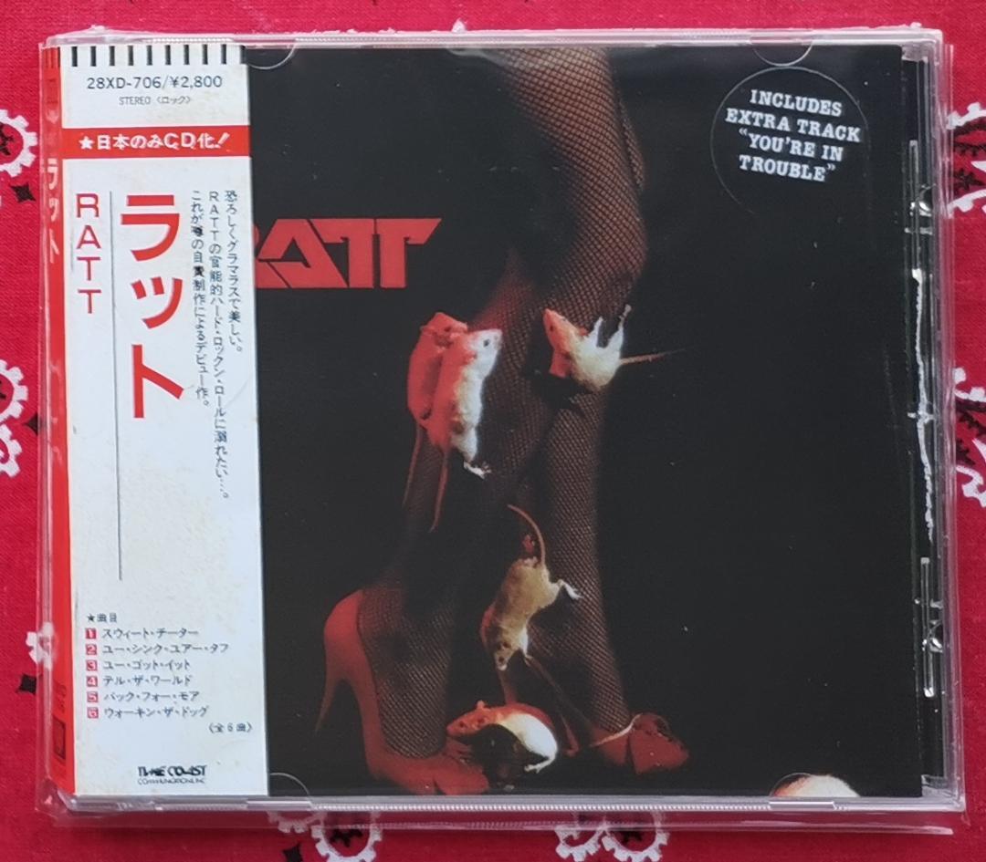 y*p様 ラット RATT デビュー盤 40周年記念盤 おまけ付き
