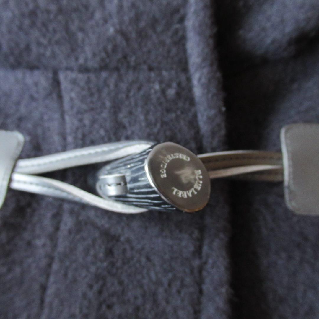 ブルーレーベルクレストブリッジ 新品ネイビー ショート ダッフルコート 38