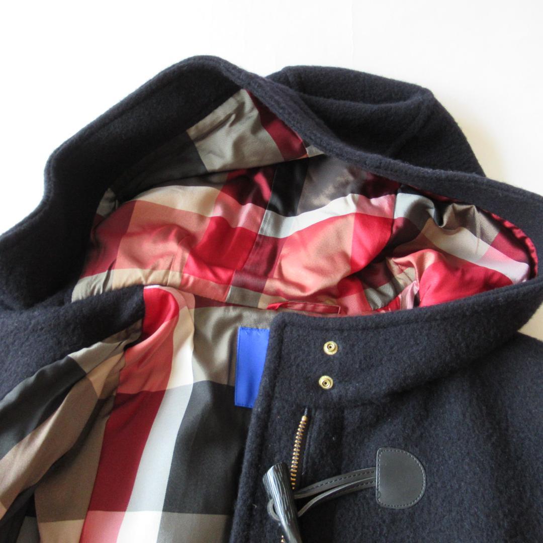 ブルーレーベルクレストブリッジ 新品ネイビー ショート ダッフルコート 38