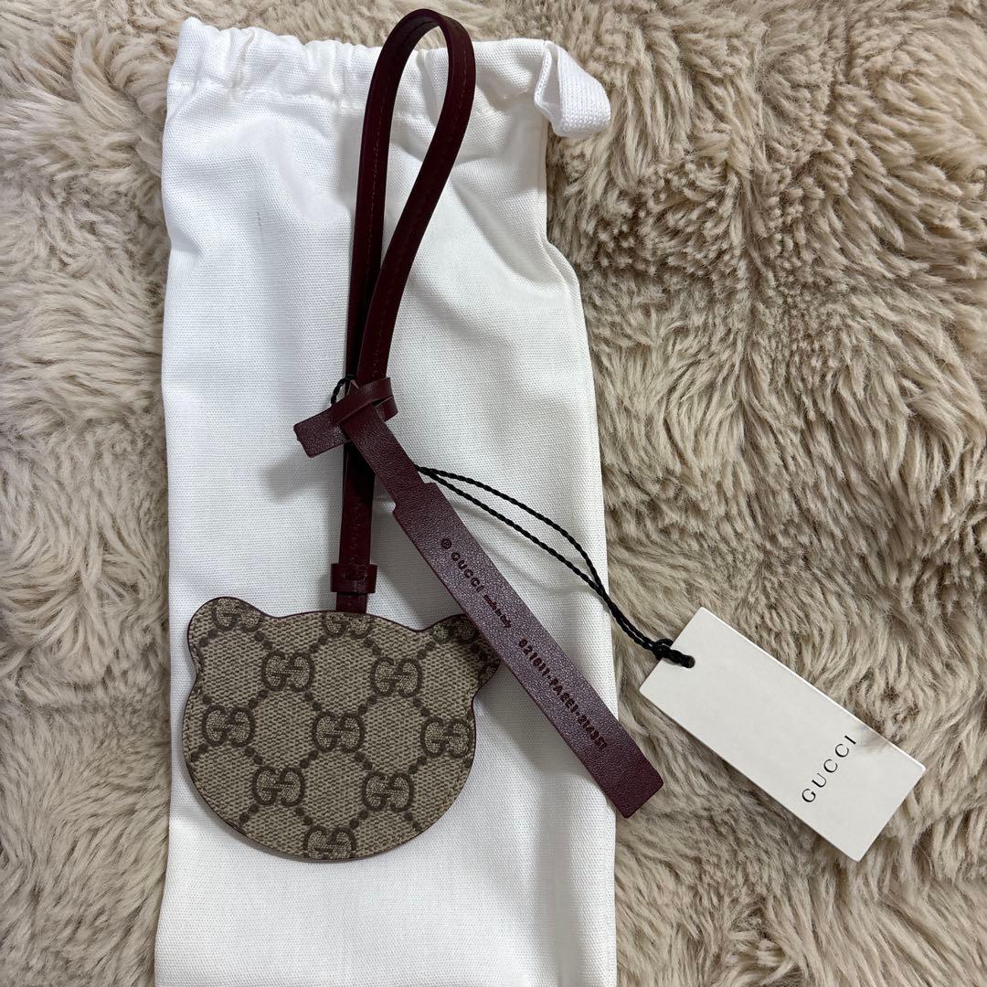 GUCCI パンダ シェイプ バッグ チャーム　新品未使用