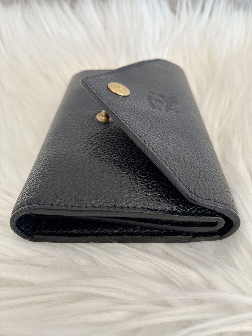 未使用級 IL BISONTE ミディアムウォレット 本革 財布 レザー