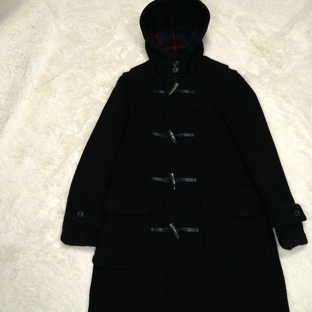 美品【ロンドントラディション】Ｌサイズ ダッフルコート イギリス製 黒