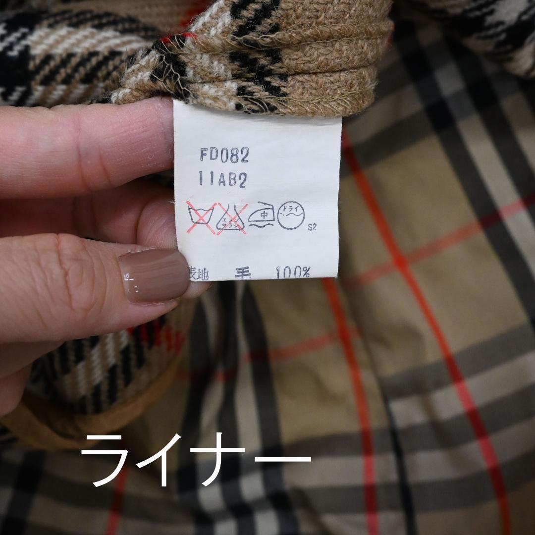 47135★バーバリーズ トレンチコート ノバチェック ノヴァチェック