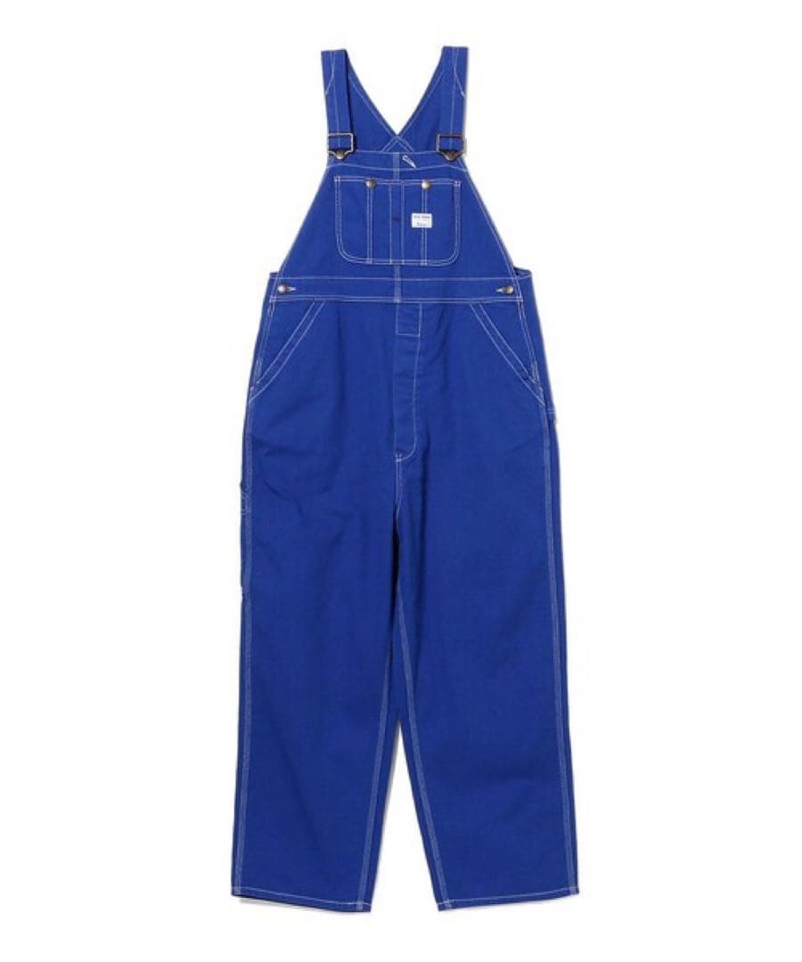 BIG MAC × BEAMS BOY 別注 オーバーダイオーバーオール ブルー